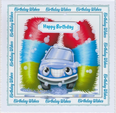 Happy Cars Car Wash by Susan Cummings