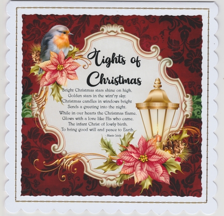 Christmas Poem 8x8 Mini Card Kit 2 by Susan Cummings