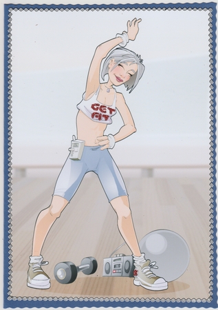 Get Fit Dudess Silver A4 by Susan Cummings