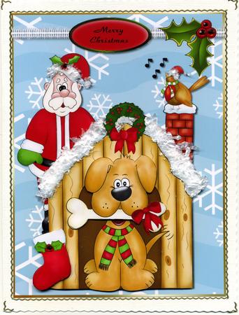 Santas in the Dog House by Susan Cummings