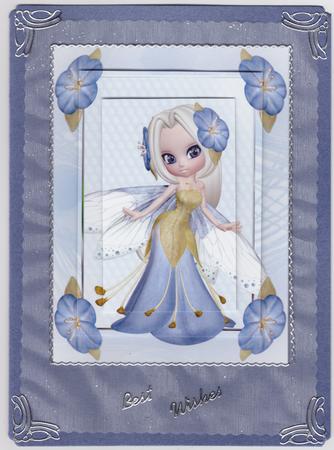 Flower Fae Bluebelle Pyramid by Susan Cummings