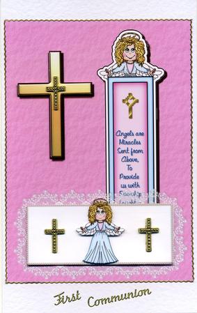 Angel Bookmark Quick Card Front by Susan Cummings
