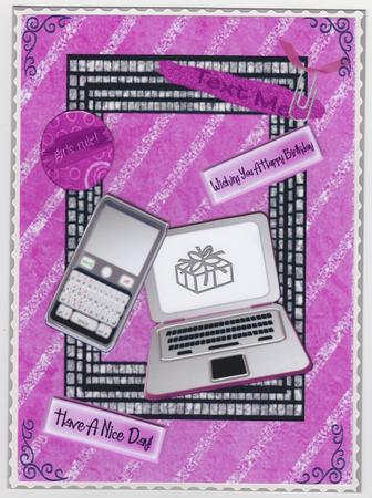 It's a Girl Thing! Mobile/computer Accessories A4 by Susan Cummings