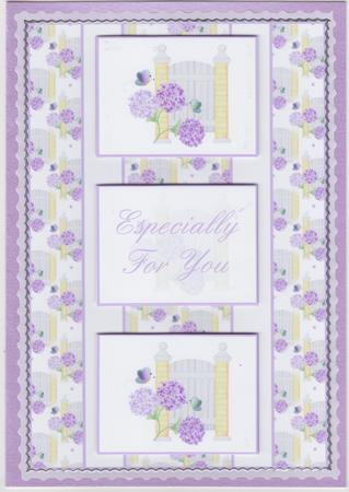 Country Charm Garden Gate 3 Panel Fold Back by Susan Cummings
