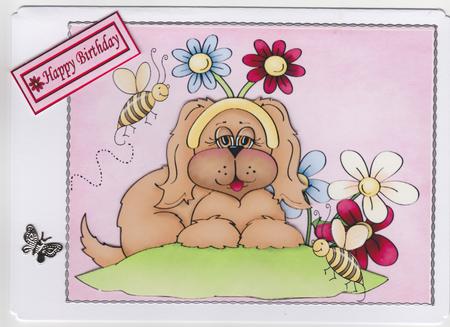 Cute Puppy by Susan Cummings