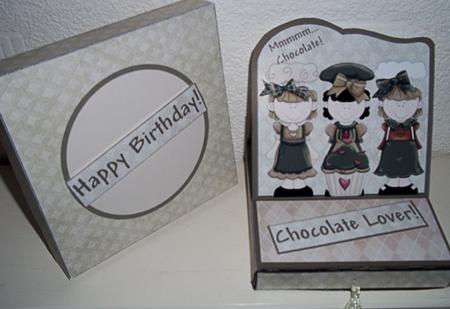 I Love Chocolate! Easel Drawer Kit by Susan Cummings
