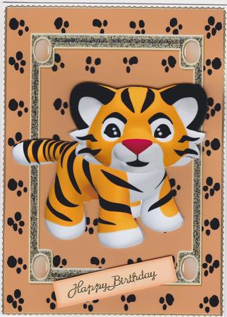 Cute Tiger by Susan Cummings