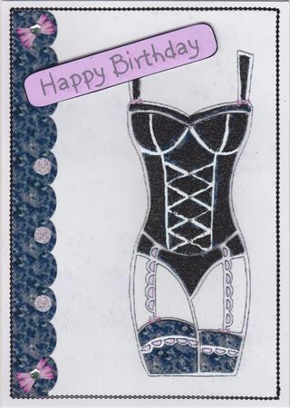Boudoir Black Feather by Susan Cummings
