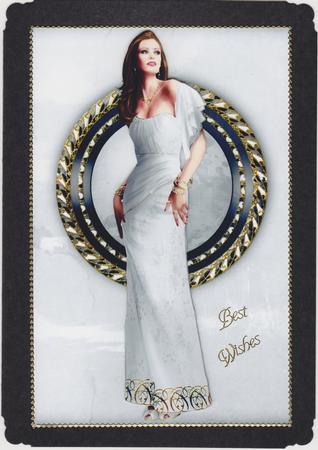 Art Deco Lady Pearl (white) by Susan Cummings