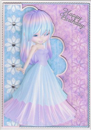 Posh Pretty Cute Envelope Card Front 1 by Susan Cummings