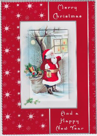 Santa Looking In by Susan Cummings