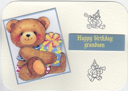 Birthday Bear by Susan Cummings