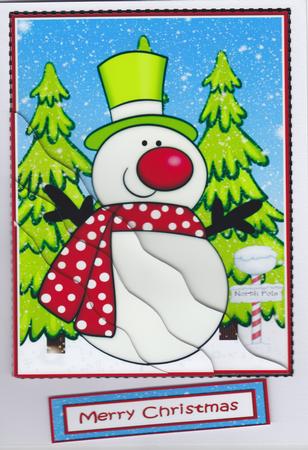 The Jolly Snowman by Susan Cummings