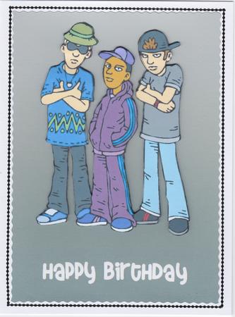 The Cool Gang Teenager Birthday by Susan Cummings
