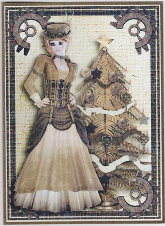 A Steampunk Christmas A4 by Susan Cummings