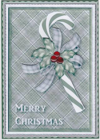 Candy Cane Quick Card by Susan Cummings