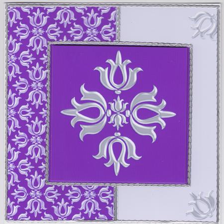 6x6 Card with Pyramid Topper by Susan Cummings