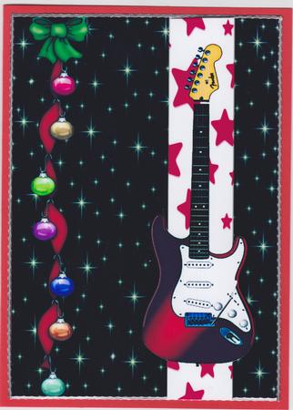 Christmas Guitar by Susan Cummings