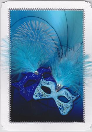 Blue Masks Birthday by Susan Cummings
