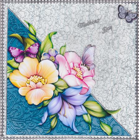 Floral Triangle 4 by Susan Cummings