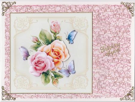 Delicate Roses by Susan Cummings