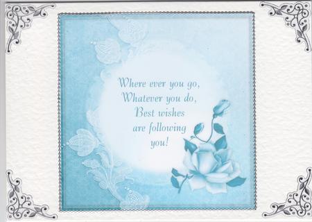 8x8 Midnight Rose Insert Plate by Susan Cummings