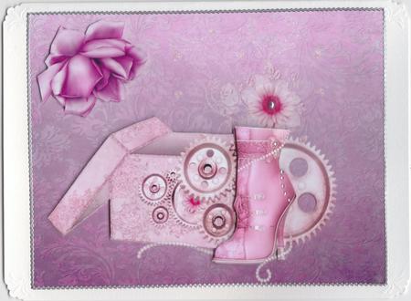 My Pink Steampunk Fashion by Susan Cummings