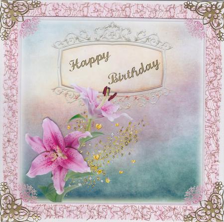 Stargazer Lily Dreams 8x8inch Step by Step by Susan Cummings