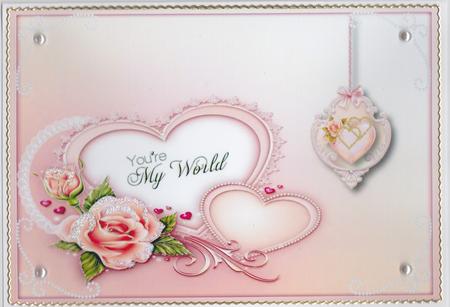 Trio of Hearts - 2 Card Toppers 1 by Susan Cummings