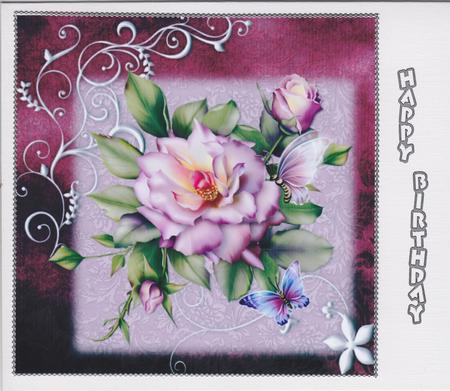 Swirls and Roses by Susan Cummings