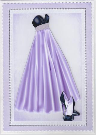 Ballgown and Shoes by Susan Cummings