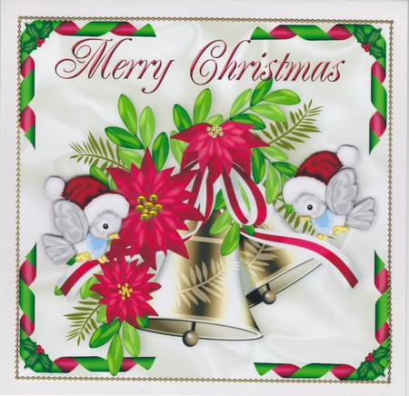 Christms Bells with Little Robins by Susan Cummings