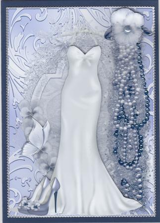 A Dress for All Seasons Card Front by Susan Cummings