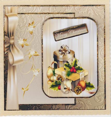 Christmas Gifts, Baubles and Holly by Susan Cummings