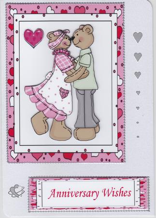 Anniversary Teddies by Susan Cummings