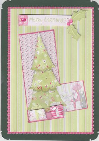 Christmas Tree and Presents with Family Tags by Susan Cummings