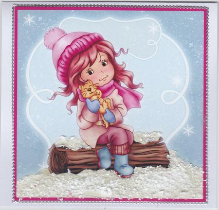 Snowy Miss by Susan Cummings