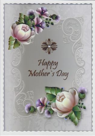 Beautiful Flowers for Mothers Day Beige by Susan Cummings