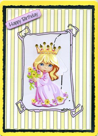Lil Princess Quick Card by Susan Cummings