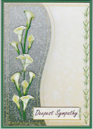 Lilly Card Front by Susan Cummings