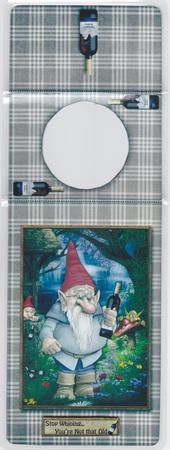Wine/beer Bottle Gift Tags Drunken Gnomes by Susan Cummings