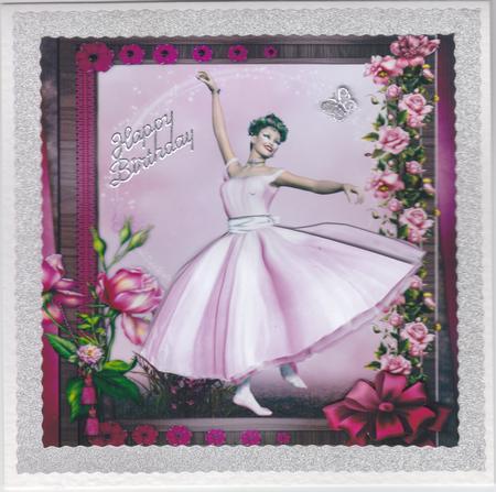 1950's Flower Ballerina Mini Kit by Susan Cummings
