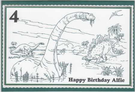 Digi Stamp - Dinosaurs 1 by Susan Cummings