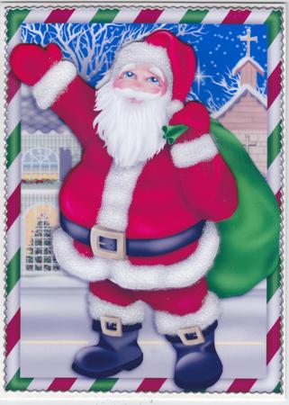 Santa's Here by Susan Cummings