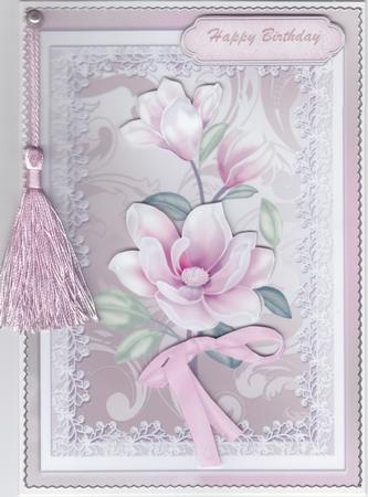 Lovely Magnolias and Lace by Susan Cummings