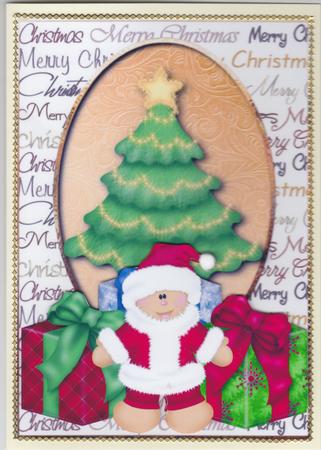 Gingerbread Father Christmas by Susan Cummings