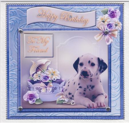 Gorgeous Dalmation Topper for Various Occasions by Susan Cummings