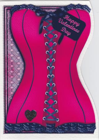 Corsets Valentines -ravishing Red by Susan Cummings