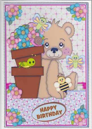 Garden Bear by Susan Cummings