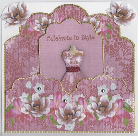 Red Magnolia Celebrate in Style Scallop Fashion Tag Cf Kit by Susan Cummings